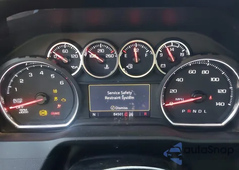 2022 Chevrolet Silverado 1500 Ltd 4Wd Short Bed Custom z USA, uszkodzony, nr VIN 3GCPYBEK0NG169970